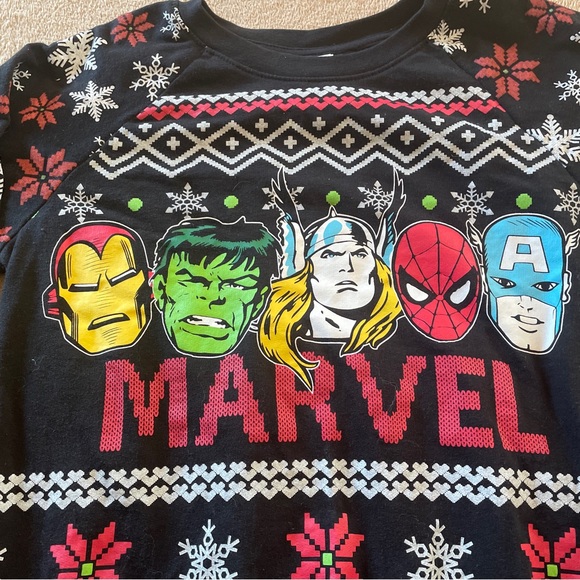 Christmas Sweater sweatshirt - Marvel - Picture 3 of 4